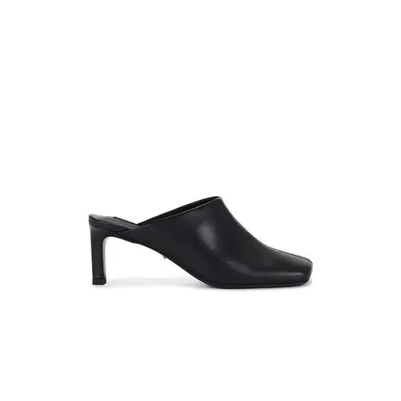 Revolve Tony Biancobabe black nappaMuleheel size 10 NIB $170 msrp